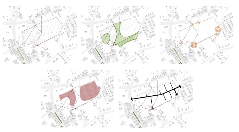 D+A_studiebureau_RP_Zottegem_Zwartestraat_ruimtelijke concepten